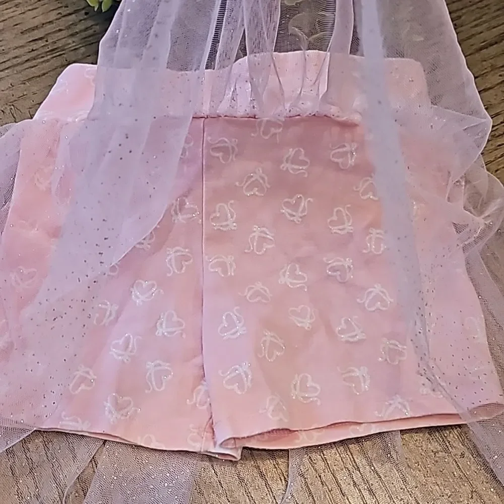 Girls tutu shorts size M 7/8